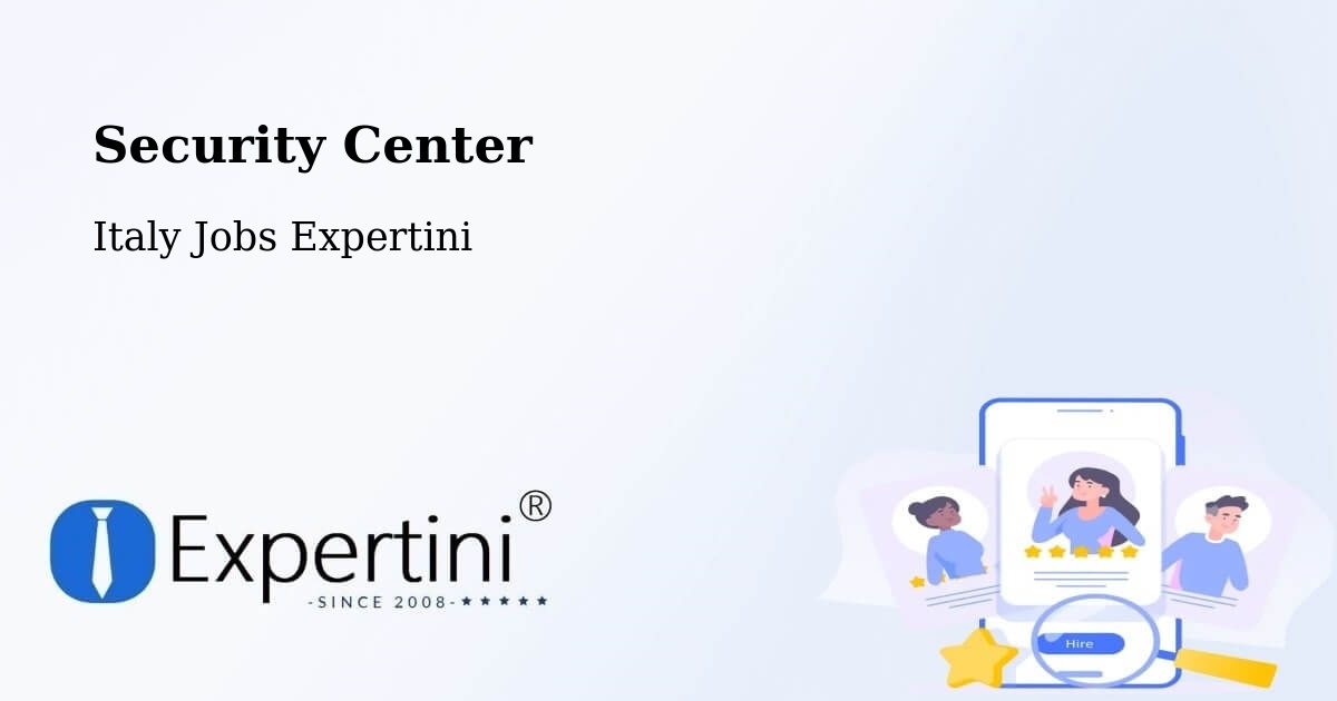 Security & Compliance – Verdello - Italy Jobs Expertini